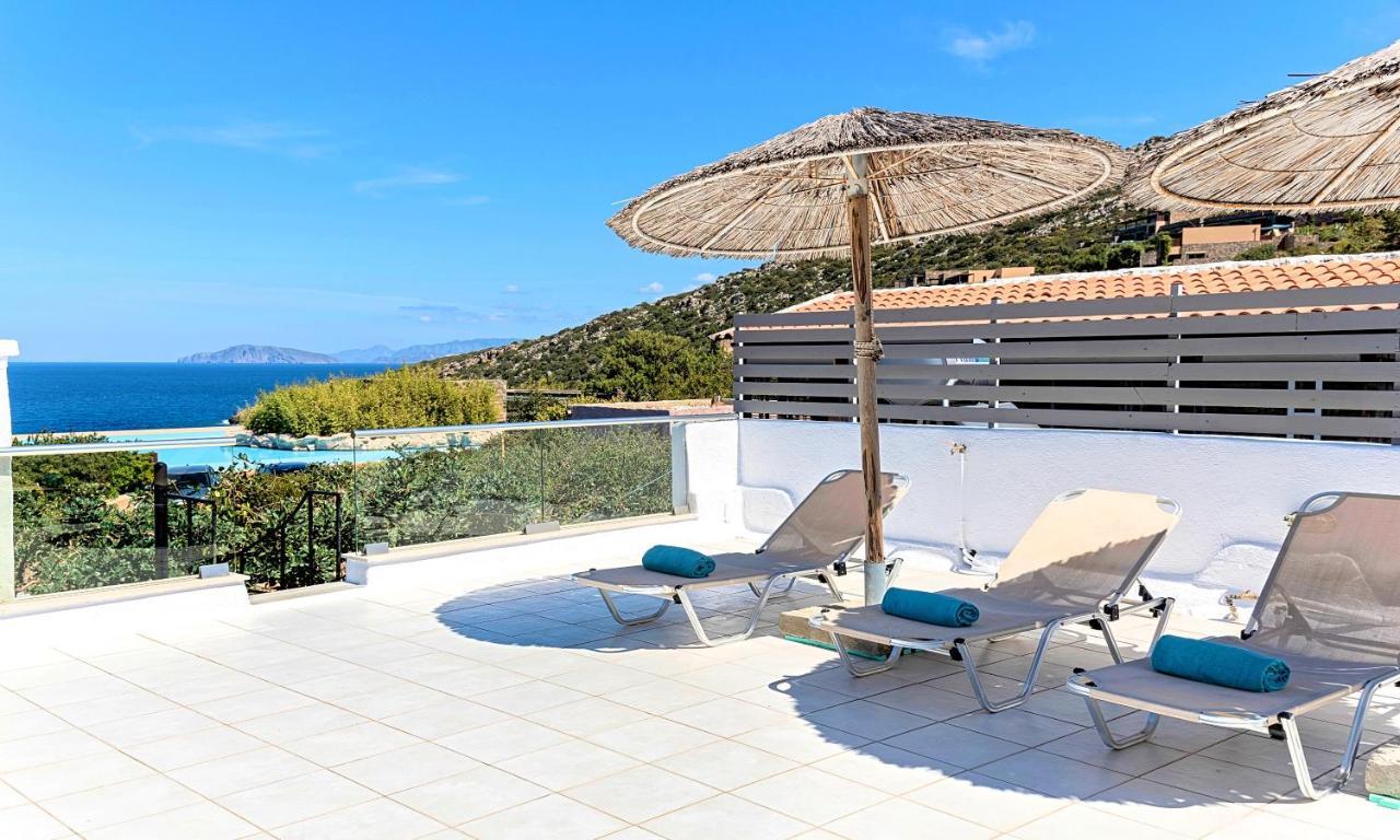 Cretan Lodge Heated Pool Agios Nikolaos Exteriör bild
