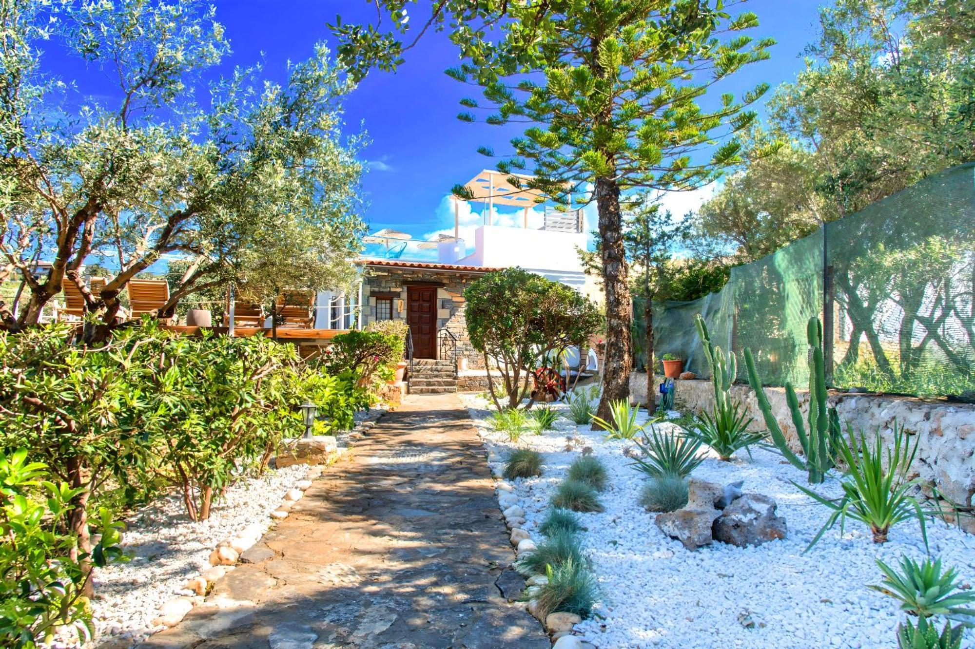 Cretan Lodge Heated Pool Agios Nikolaos Exteriör bild